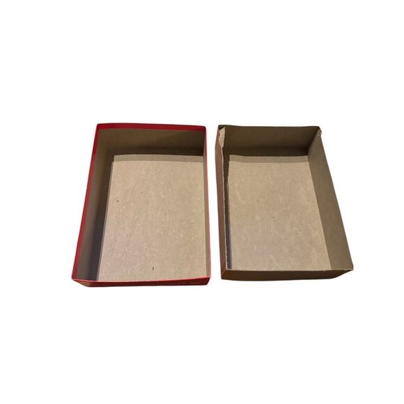 Vintage Christmas Card Box Only Santa Illustration Mid Century Best Value READ - Picture 7 of 7